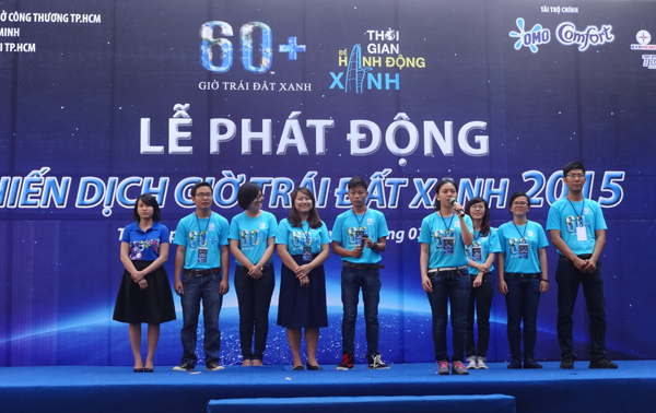 В городе Хошимине стартовало движение «Час зеленой Земли-2015»